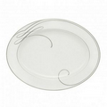 Waterford Crystal Ballet Ribbon Oval Platter (15.25")